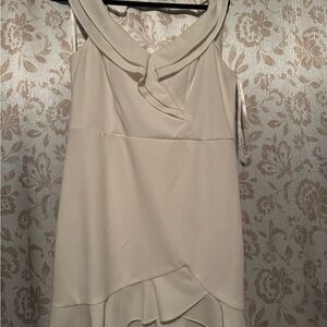 Elegant Cream Dress